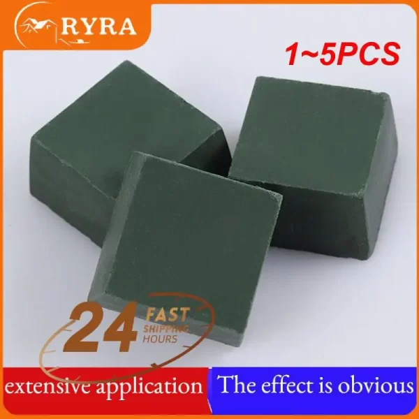 1~5PCS Alumina Abrasive Polishing Paste Buffing Compound Metal Knife Blade Grinding Use T5EF