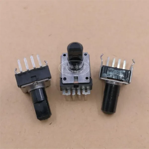 1 Piece RK11 Type Rotary Potentiometer 4 Feet With Midpoint B100K Volume Audio Mixer Potentiometer Half 1 Piece RK11 Type Rotary Potentiometer 4 Feet With Midpoint B100K Volume Audio Mixer Potentiometer Half Shaft Length 13MMF
