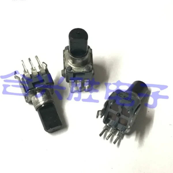 2 Pieces RK09D Type Mixer Rotary Potentiometer Single B50K With Midpoint Power Amplifier Audio Volume Shaft 1 2 Pieces RK09D Type Mixer Rotary Potentiometer Single B50K With Midpoint Power Amplifier Audio Volume Shaft Length 13.5MM