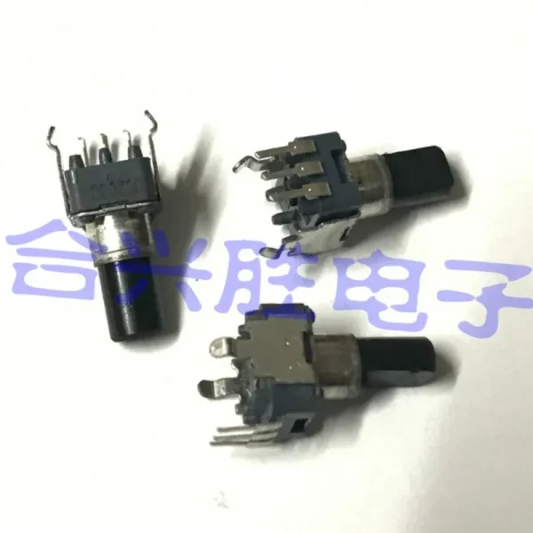 2 Pieces RK09D Type Mixer Rotary Potentiometer Single B50K With Midpoint Power Amplifier Audio Volume Shaft 2 2 Pieces RK09D Type Mixer Rotary Potentiometer Single B50K With Midpoint Power Amplifier Audio Volume Shaft Length 13.5MM