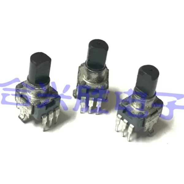 2 Pieces RK09D Type Mixer Rotary Potentiometer Single B50K With Midpoint Power Amplifier Audio Volume Shaft 2 Pieces RK09D Type Mixer Rotary Potentiometer Single B50K With Midpoint Power Amplifier Audio Volume Shaft Length 13.5MM