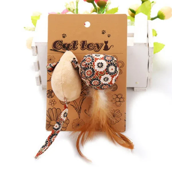 2023 Hot Mice Animal Cat Toys Catnip Interactive Cat Ball Pet Products Kitten toys Cat Supplies Cat toy - Image 3