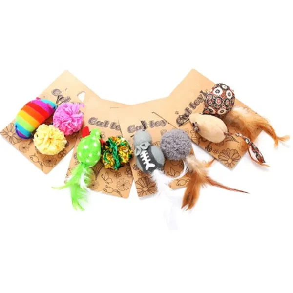 2023 Hot Mice Animal Cat Toys Catnip Interactive Cat Ball Pet Products Kitten toys Cat Supplies Cat toy - Image 6