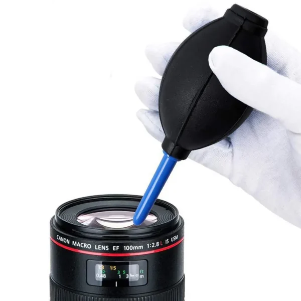 3IN1 Camera Cleaning Kit Suit Dust Cleaner Brush Air Blower Wipes Clean Cloth kit for Gopro for Canon for Nikon Camcorder VCR - Image 3