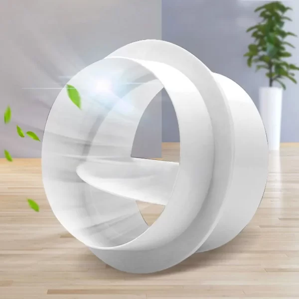 80-125mm Pipe Check Valve Pipe Draft Blocker PVC Air Duct Check Ventilation Check Valve Practical Home Improvement Hardware