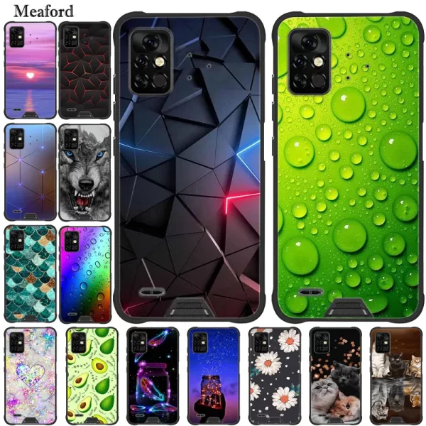 Case For Umidigi Bison Pro Aesthetic Silicone TPU Soft Phone Cover For Umidigi Bison Pro Cases Shockproof Funda Cartoon Coque