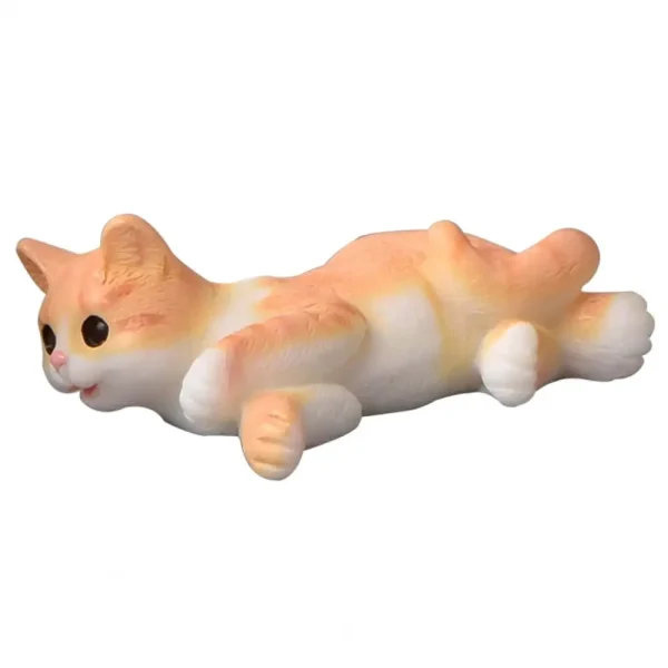 Cat Ornament Animal Image Toy Realistic Mini Cat Crafts Miniatures Figurines Home Decor - Image 5