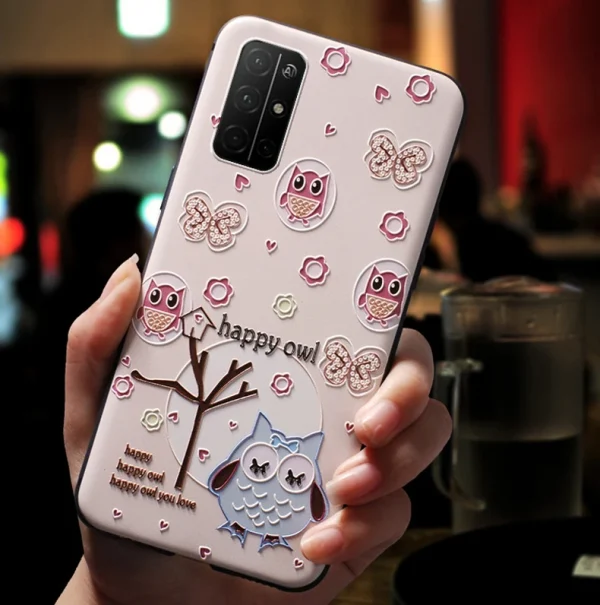 For Umidigi A9 Pro Case Floral Relief Soft Silicon Phone Cover For UMIDIGI Bison Back Cases For UmidigiA9 Pro A 9 A9Pro Bison GT - Image 2