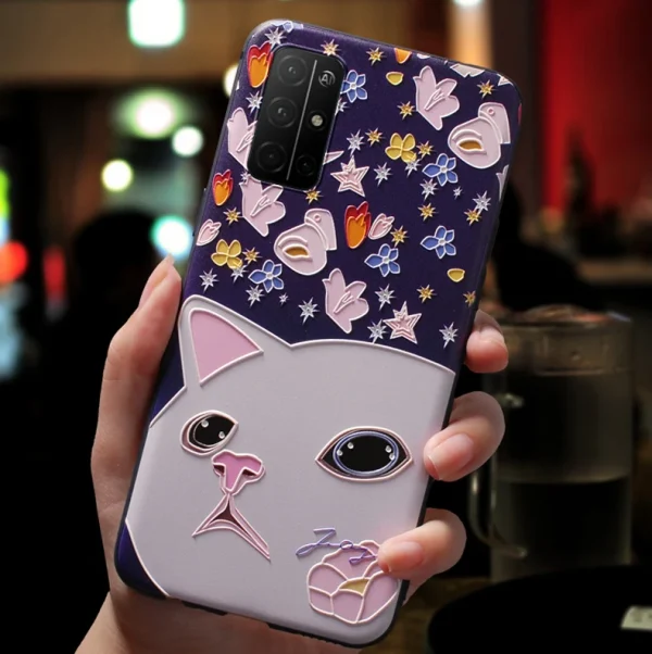 For Umidigi A9 Pro Case Floral Relief Soft Silicon Phone Cover For UMIDIGI Bison Back Cases For UmidigiA9 Pro A 9 A9Pro Bison GT - Image 3