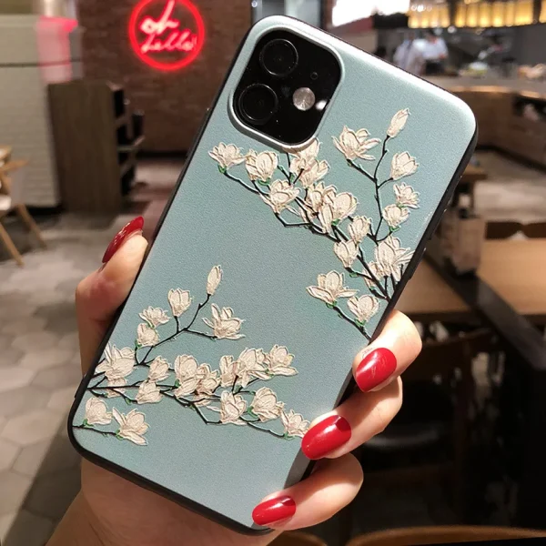 For Umidigi A9 Pro Case Floral Relief Soft Silicon Phone Cover For UMIDIGI Bison Back Cases For UmidigiA9 Pro A 9 A9Pro Bison GT - Image 5
