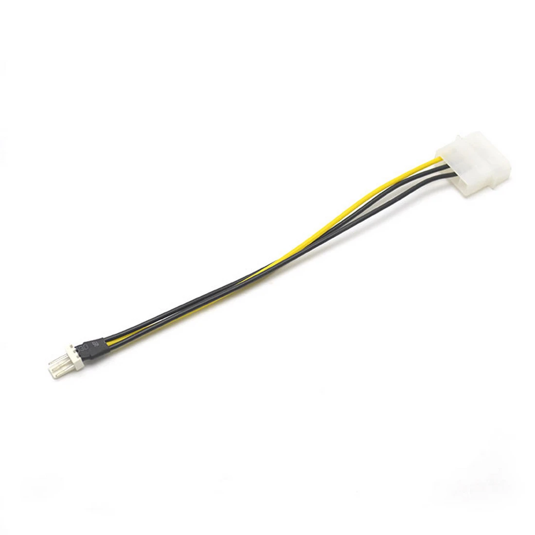 H00bf5e1e50dd4b928afc8f304e90d9c1s 1 PCS 20cm 4 Pin Molex IDE To 3 Pin PC Computer CPU Case Fan Power Connector Cable Adapter