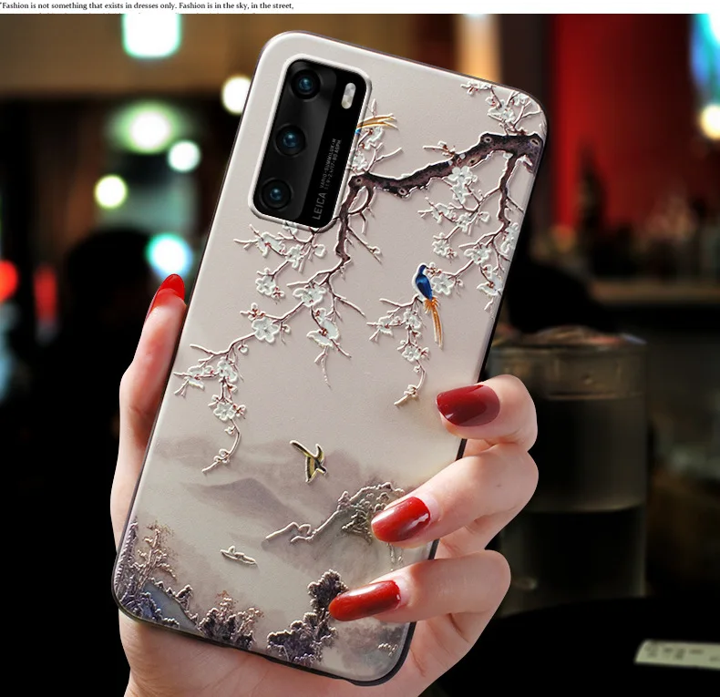H077a19d9668a468baeb95beb2550025cw For Umidigi A9 Pro Case Floral Relief Soft Silicon Phone Cover For UMIDIGI Bison Back Cases For UmidigiA9 Pro A 9 A9Pro Bison GT
