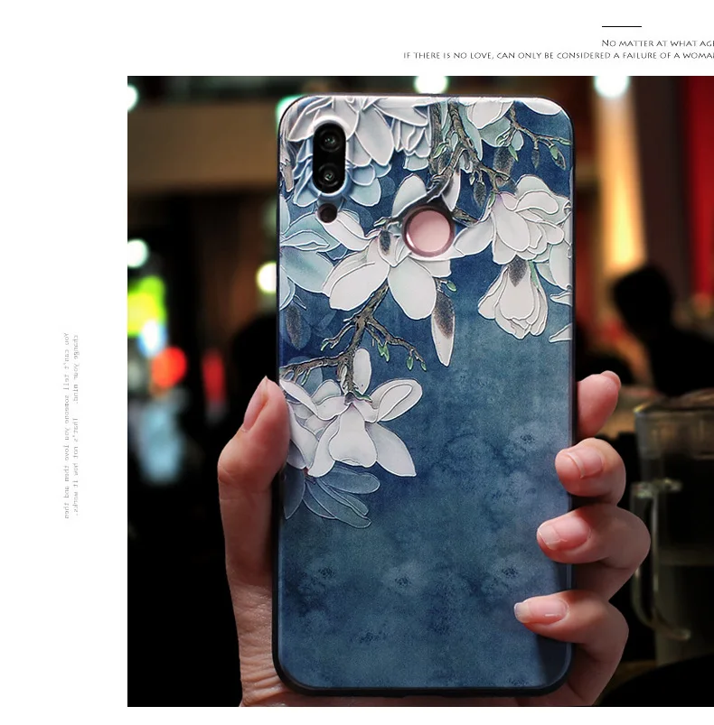 H1a12bc6b20fe44e2b768119e043081e2J For Umidigi A9 Pro Case Floral Relief Soft Silicon Phone Cover For UMIDIGI Bison Back Cases For UmidigiA9 Pro A 9 A9Pro Bison GT