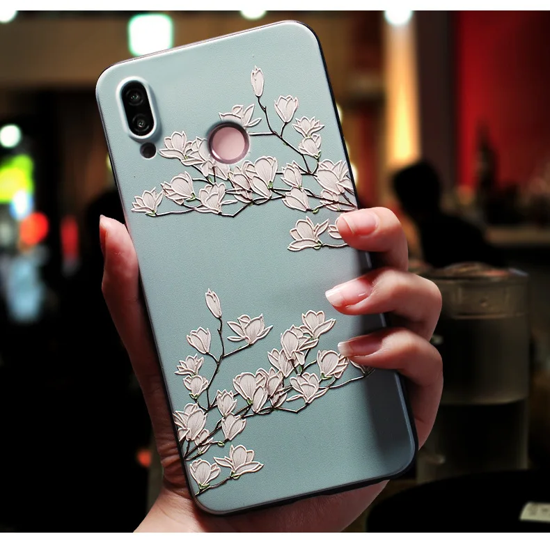H38ade494f3c44aeb9300743c5b079309s For Umidigi A9 Pro Case Floral Relief Soft Silicon Phone Cover For UMIDIGI Bison Back Cases For UmidigiA9 Pro A 9 A9Pro Bison GT