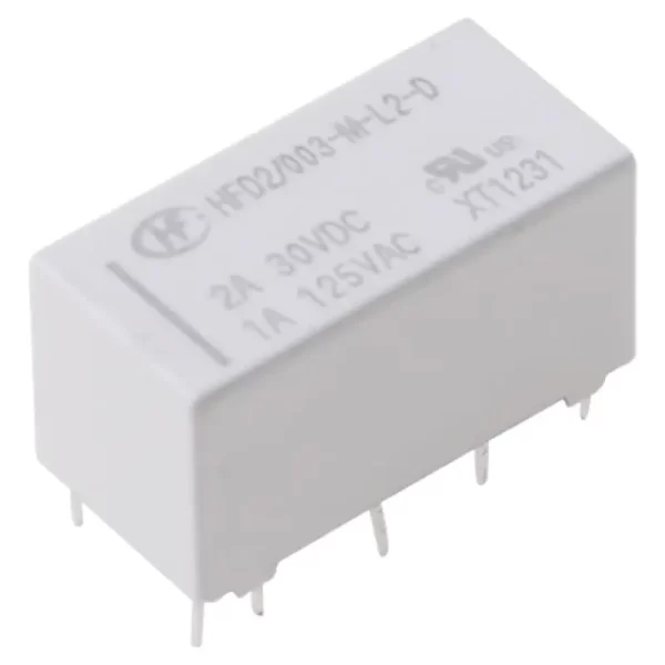 HFD2-003-M-L2-D 3V Coil Bistable Latching Relay High Quality Home Improvement Subminiature Double In-line Single Coil