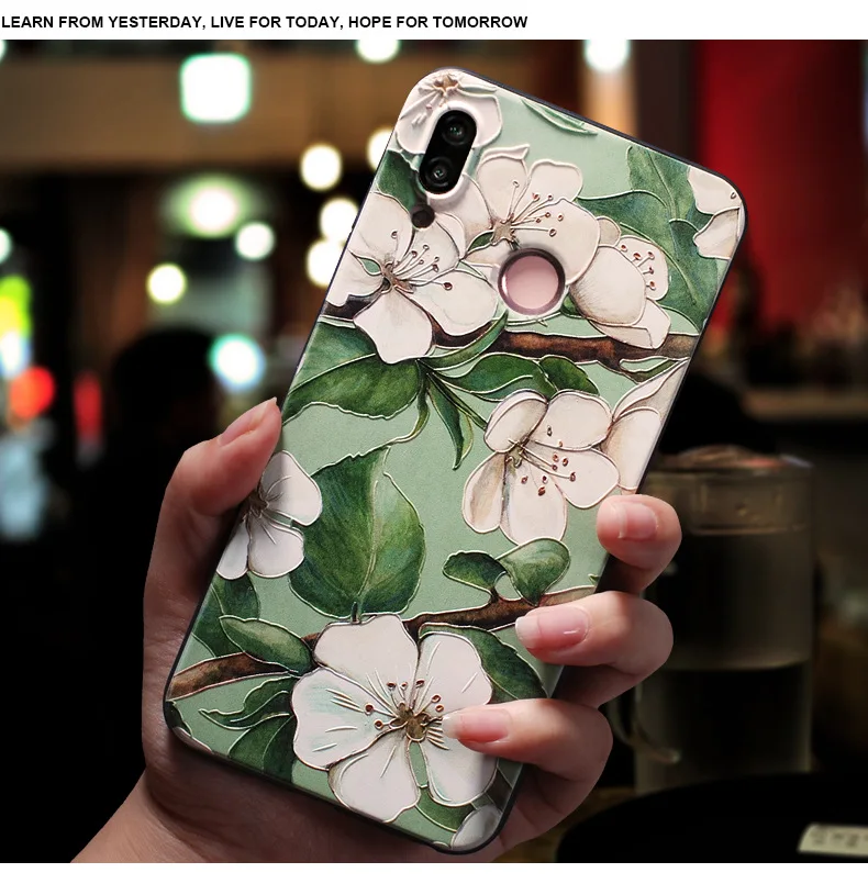Hc16abeca1d6149818330b17d70c90dcbC For Umidigi A9 Pro Case Floral Relief Soft Silicon Phone Cover For UMIDIGI Bison Back Cases For UmidigiA9 Pro A 9 A9Pro Bison GT