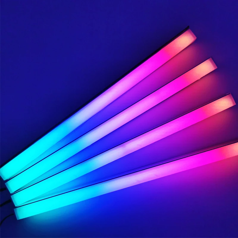 30cm Aluminum Alloy RGB PC Case LED Strip Magnetic Computer Light Bar 5V/3PIN ARGB Motherboard Light-Strip PC Game Light DIY 30 30cm Aluminum Alloy RGB PC Case LED Strip Magnetic Computer Light Bar 5V/3PIN ARGB Motherboard Light-Strip PC Game Light DIY