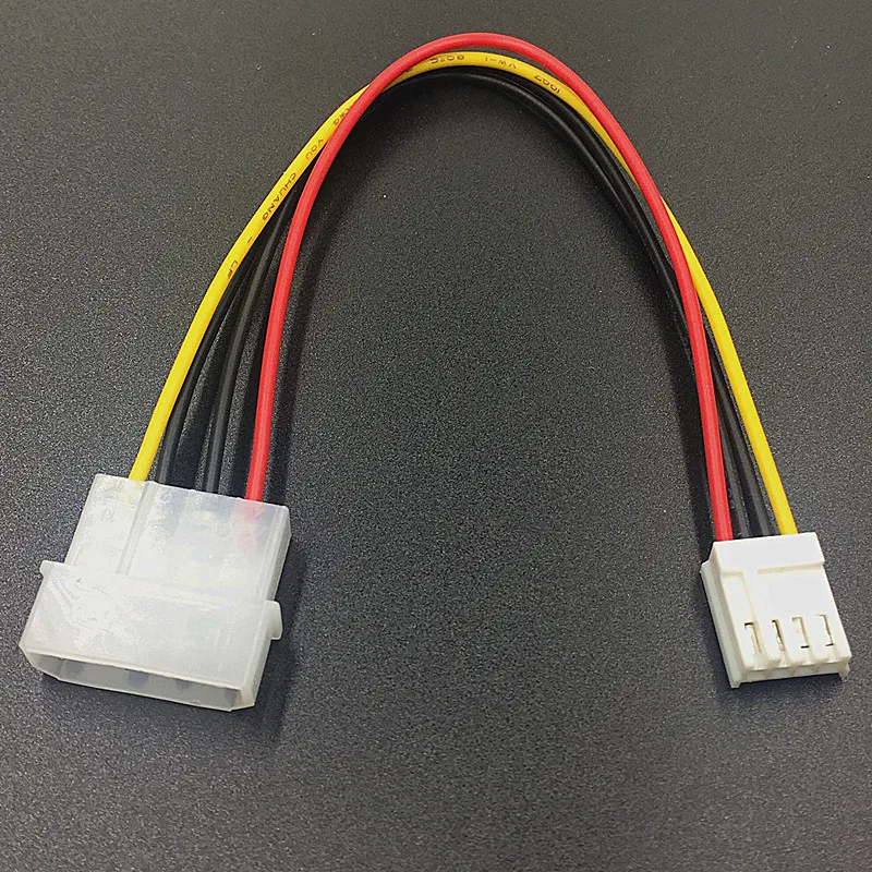 Hc64557d6b07a42aaa5a311aff7251d4ds 1pcs 4 Pin Molex IDE Male to 4P ATA Female Power Cable to Floppy Drive Adapter Computer PC Floppy Drive Connector Cord PSU