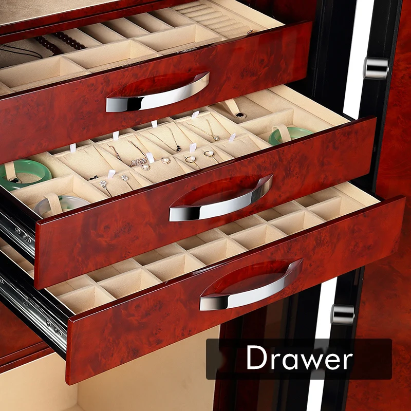 Hd4a0ff60559c4dc9bf6220514743634fs Automatic Watch Winder Safety Box 12 Slot Watch Safe Box for Deposit/Watch/Jewelry/Antique Guard Against Theft Case Strong Boxes