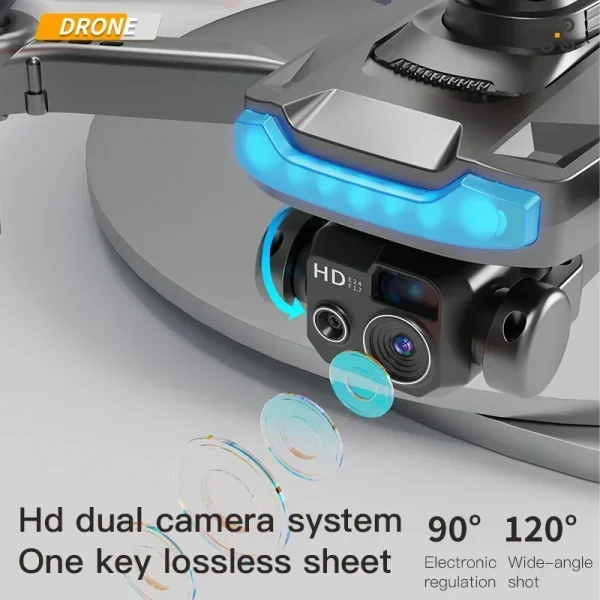 Hot Toys P15 Drone 4K Professional Camera 8K GPS HD Aerial Photography Dual-Camera Omnidirectional Obstacle Avoidance Drone - Image 4