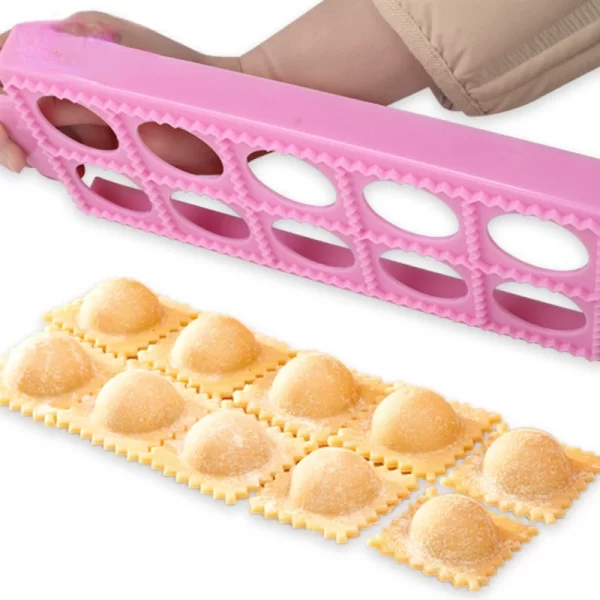 Italian Dumplings Making Mold Handmade Pastry Tool Multifunction Plastic Ravioli Mould DIY Baking Tools Making Pastry Dumplings