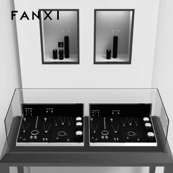 Jewelry display props high-end earrings watch necklace ring counter display jewelry display rack - Image 2