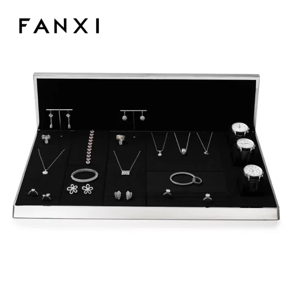 Jewelry display props high-end earrings watch necklace ring counter display jewelry display rack - Image 4