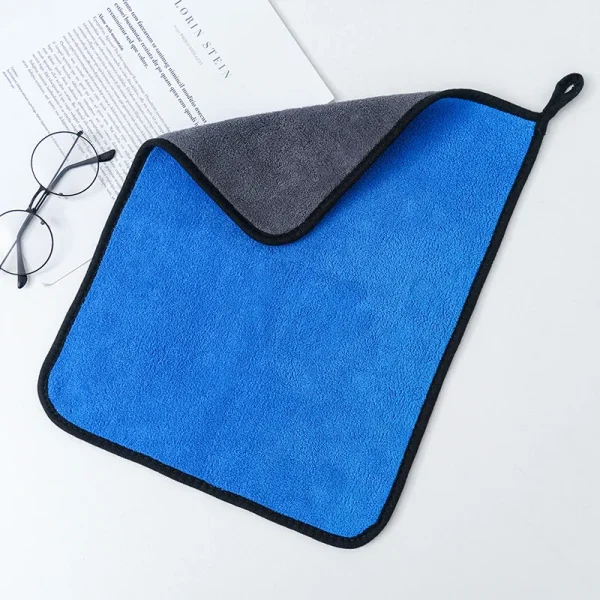Microfiber Towel Car Interior Dry Cleaning Rag for Car Washing Tools Auto Detailing Kitchen Towels Home Appliance Wash Supplies - Image 4