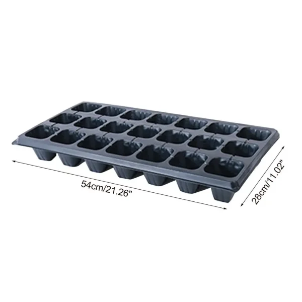 Plant Grow Tray Plastic Practical Multi purpose Pot for Home Planter Container Garden Supply 5 Plant Grow Tray Plastic Practical Multi-purpose Pot for Home Planter Container Garden Supply