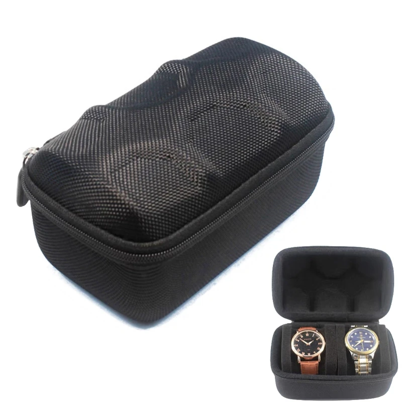 Portable Travel Watch Box Collector Storage Jewelry Storage Protector Black Watch Case Organizer for Men Gift 11 S0585f83a85fd407ba51bc632eb8318abJ Portable Travel Watch Box Collector Storage Jewelry Storage Protector Black Watch Case Organizer for Men Gift