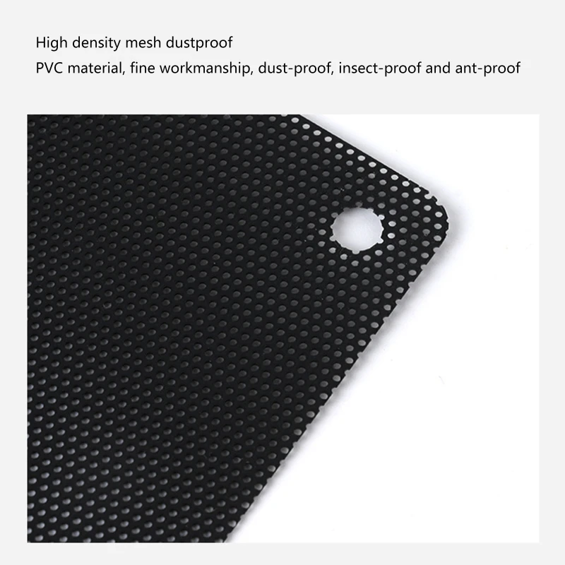 S0bdb252e4be0483b82ccd979475b0a19I Computer Mesh Frame Dustproof Cover Chassis Dust Cover,3/4/5/6/7/8/9/12/14cm PVC PC for Case Fan Cooler Dust Filter Y3ND