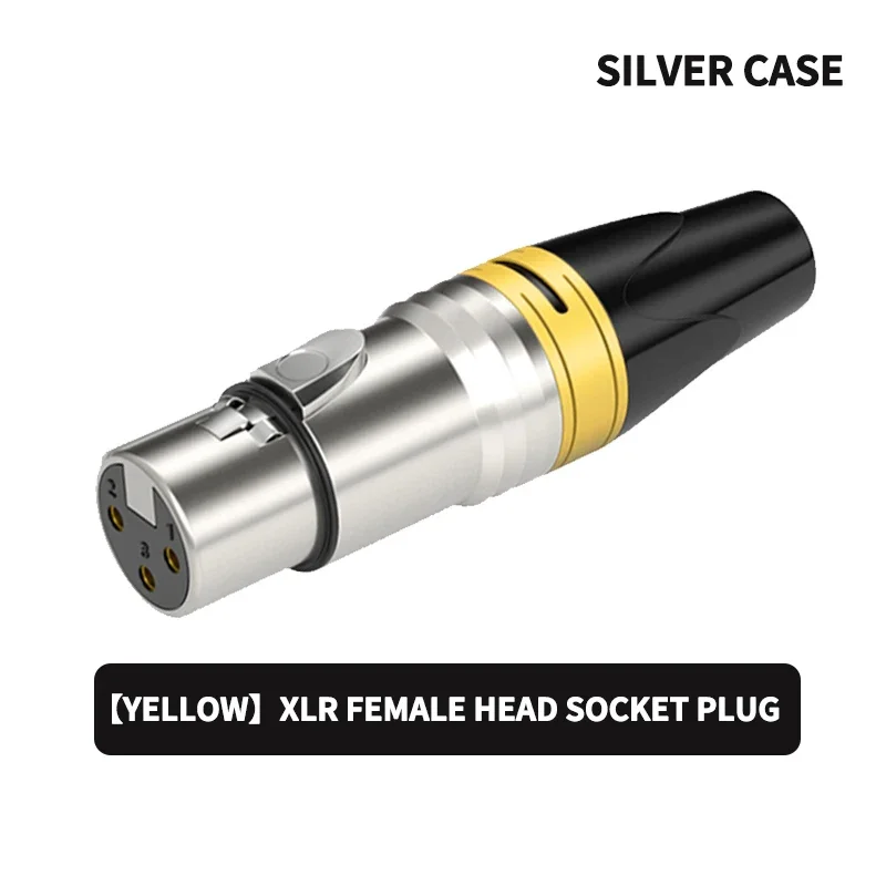 S1fa7b9c81e5849aeb732c96e36592492g 1 pcs Professional microphone cable XLR mixer power amplifier microphone cable microphone male female 3pins XLR audio connector