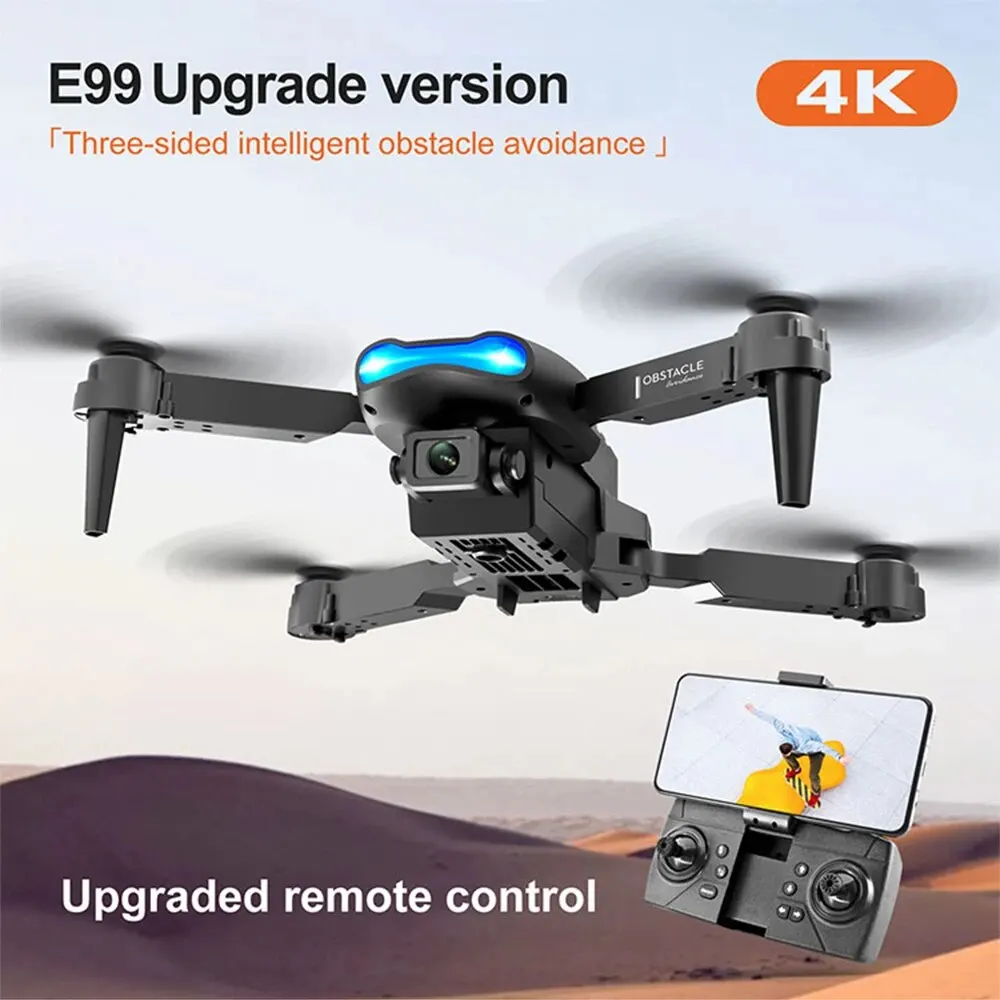 S21a58b2749184c72b393105a3d668f8f9 E99 Pro HD 4k Drone Camera High Hold Mode Foldable Mini RC WIFI Aerial Photography Quadcopter Toys Helicopter UAV