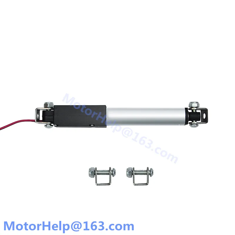 S304342bc8720406c8a45db6f41e02ffe8 6V 12V 24V Micro Linear Actuator motor actuador lineal 10/21/30/50/100mm stroke for Remote Controls Robotics Home Automation