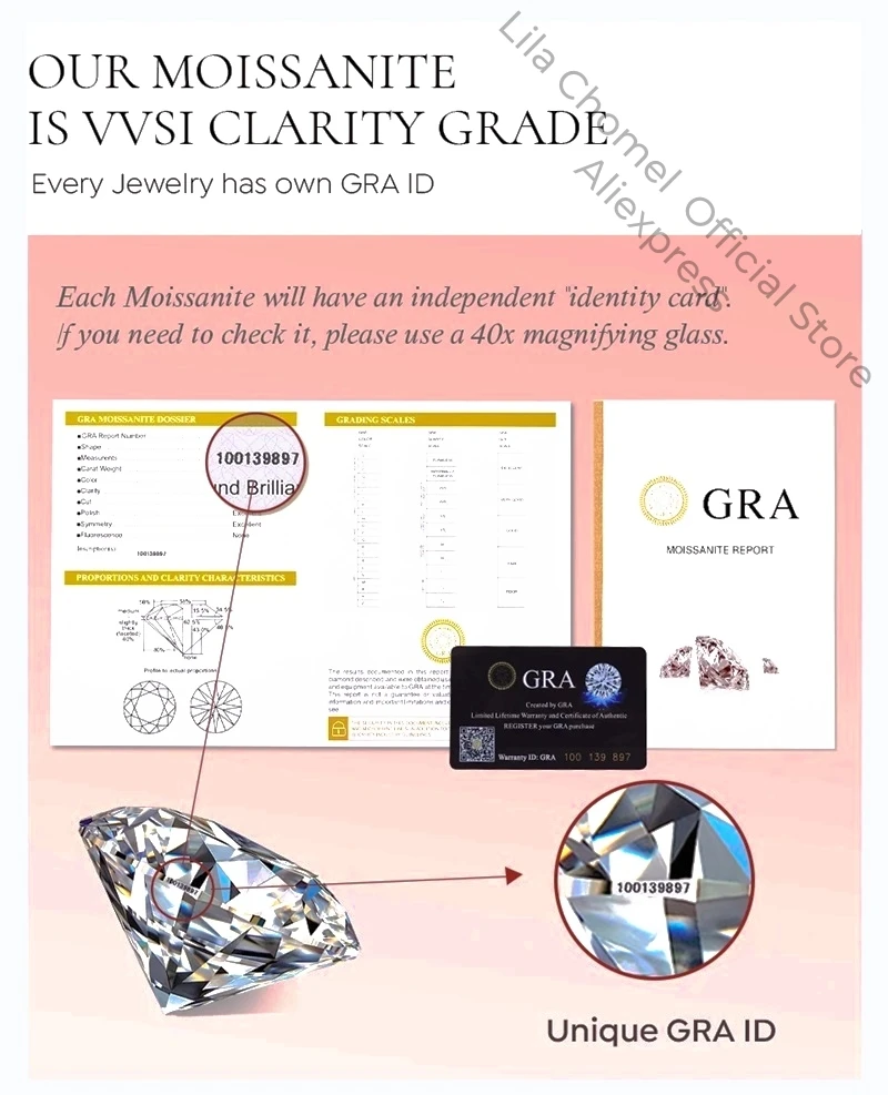 S30ed3ee96782403f9b7067d634c8e6fc2 Temperament Platinum PT950 women's princess square 1/2/4ct Moissanite Diamond brilliant drop earrings fine jewelry ladys gift