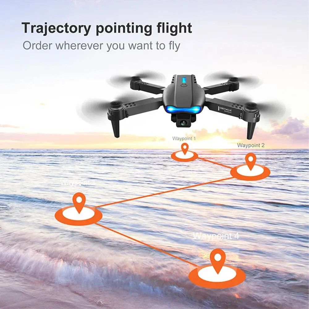S37a55805f18a41d7b376ff9bf2182c9e6 E99 Pro HD 4k Drone Camera High Hold Mode Foldable Mini RC WIFI Aerial Photography Quadcopter Toys Helicopter UAV