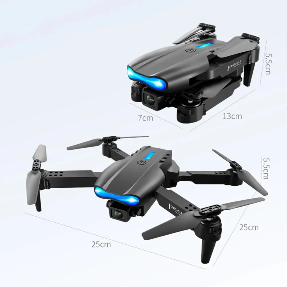 S43660b8d55d74aa5b9326fed97066412f E99 Pro HD 4k Drone Camera High Hold Mode Foldable Mini RC WIFI Aerial Photography Quadcopter Toys Helicopter UAV