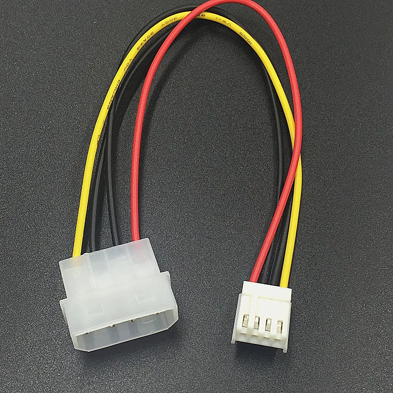 S462278abf6a9417eb7bd0505116cbe8aH 1pcs 4 Pin Molex IDE Male to 4P ATA Female Power Cable to Floppy Drive Adapter Computer PC Floppy Drive Connector Cord PSU