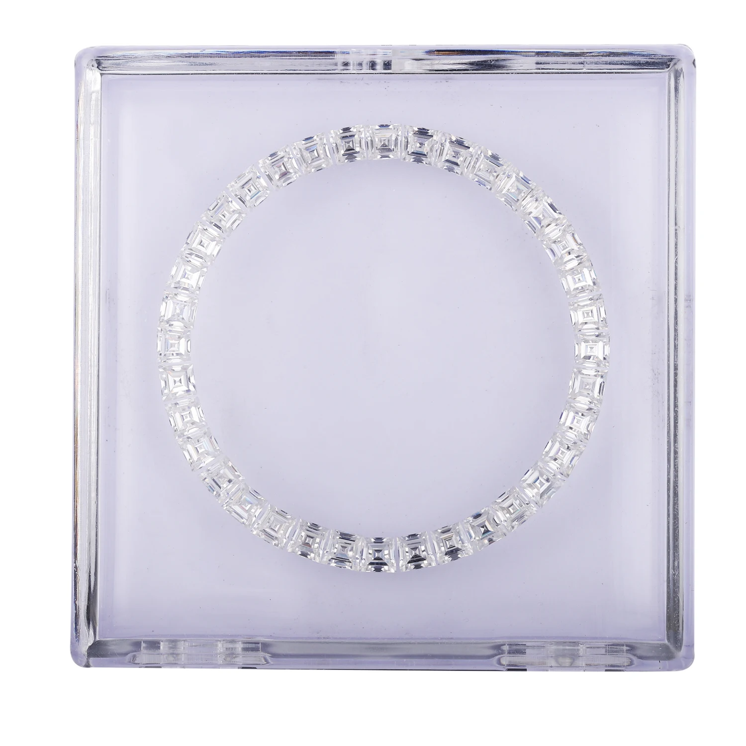 S46393b7607c74a658351bfa6795a3e14v Loose Gemstones for Watch Bezels without Steel Bezel Moissanite 36 Pieces per Set Watch Bezels For 40mm Watch Cases Gems
