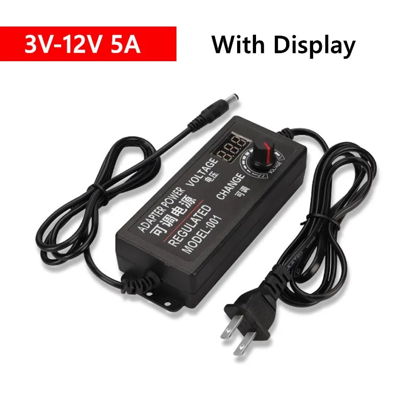 S4fdd7c8b181a4917b69bffea84b0bc8fr 3V 9V 12V 24V 36V Adjustable AC DC Power Supply Adapter 12 V Volt 1A 2A 3A 5A 10A With Jack Adapter Plug Female Home Appliance