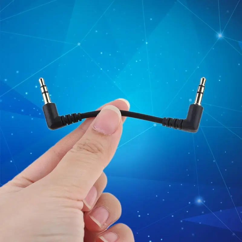 S525b7b8ab2bc484ea4f4e54b412776e4l Dual Male 3.5mm Cable Cord for Audio Mixer Microphones Camera Drop Shipping