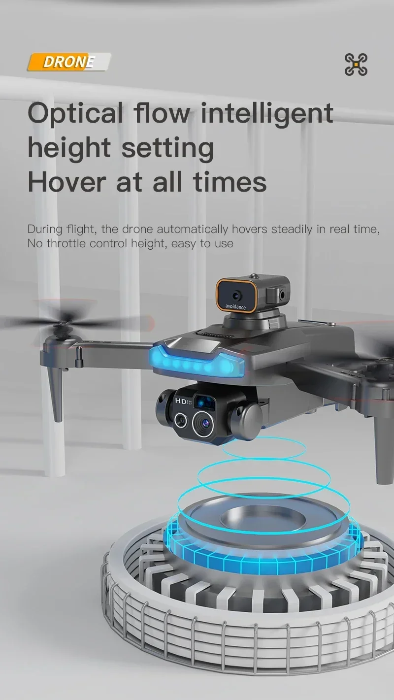 Hot Toys P15 Drone 4K Professional Camera 8K GPS HD Aerial Photography Dual-Camera Omnidirectional Obstacle Avoidance Drone