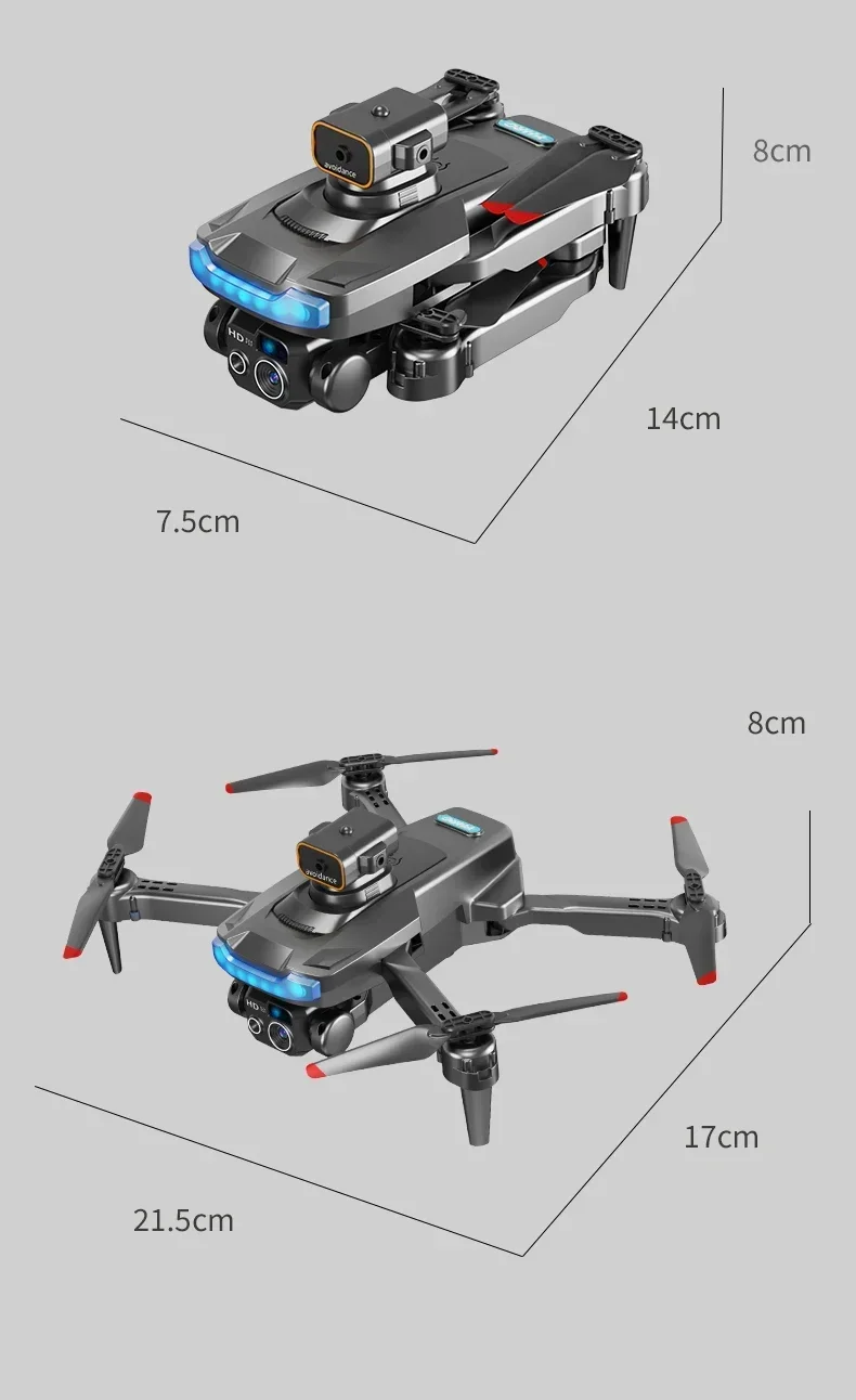 S564bd812f8ae4dbd9076d852138163cbB Hot Toys P15 Drone 4K Professional Camera 8K GPS HD Aerial Photography Dual-Camera Omnidirectional Obstacle Avoidance Drone