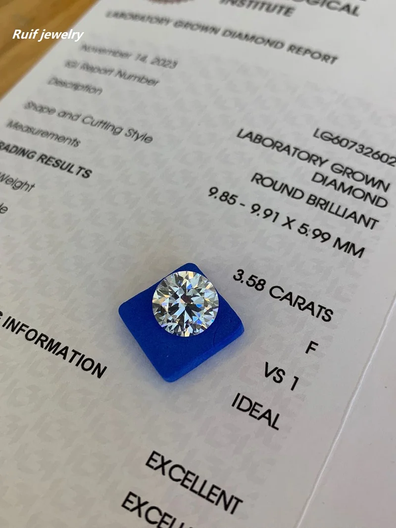 Ruif High Quality 3.58ct F VS1 3EX Lab Grown Diamond CVD not Change Color for Fine Jewelry Making 3 S5bc42c97751a420582150b1d2f69039bF Ruif High Quality 3.58ct F VS1 3EX Lab Grown Diamond CVD not Change Color for Fine Jewelry Making