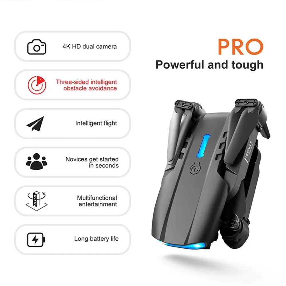 S5bf8cc9f33944308882490334244b503Y E99 Pro HD 4k Drone Camera High Hold Mode Foldable Mini RC WIFI Aerial Photography Quadcopter Toys Helicopter UAV