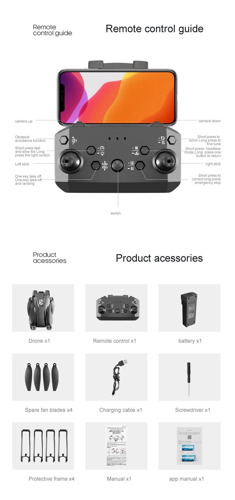 S600119a6fb164daa8111070ddab3b867g For Xiaomi Z908Max Drone 8K 5G GPS Professional HD Aerial Photography Dual-Camera Omnidirectional Obstacle Avoidance Quadrotor