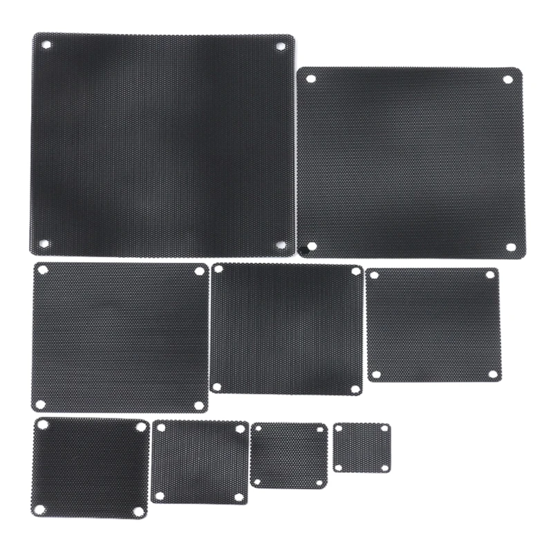 S6a2d184c54bd412da58c0e0bf50a918f2 Computer Mesh Frame Dustproof Cover Chassis Dust Cover,3/4/5/6/7/8/9/12/14cm PVC PC for Case Fan Cooler Dust Filter Y3ND
