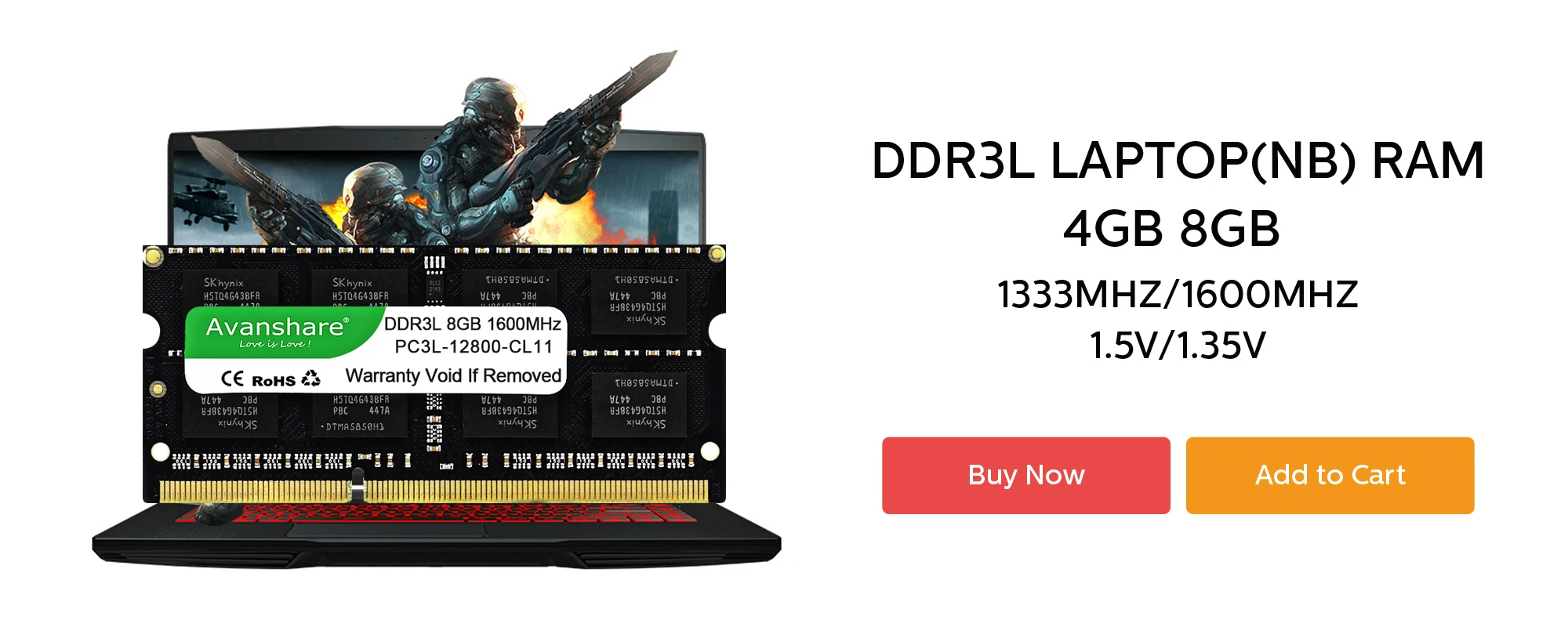 S6a5cd077a5a34a47b54db6c54c709885B Avanshare Ram Memory DDR3 DDR3L DDR4 Sodimm 4GB 8GB 16GB 1333MHz 1600MHz 2400MHz 2666MHz 3200MHz PC4 PC3L PC3 Laptop Computer