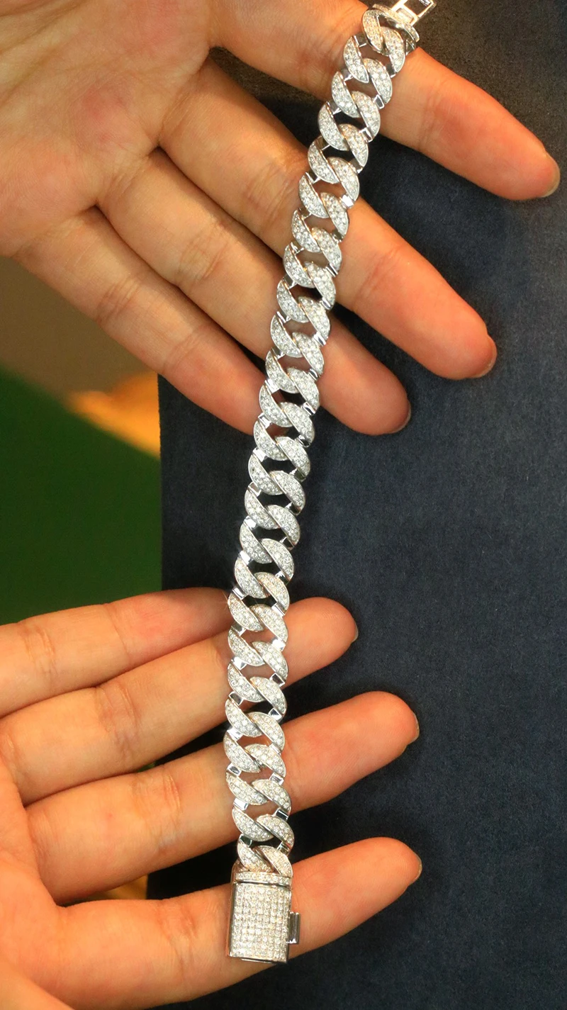 LUOWEND 100% 18K White Gold Bracelet Real Natural Diamonds 3.05carat Fine Luxury Chain Shape Bracelet Jewelry for Women Wedding 12 S6f6e13d7035c4843b0b026885fb0e9333 LUOWEND 100% 18K White Gold Bracelet Real Natural Diamonds 3.05carat Fine Luxury Chain Shape Bracelet Jewelry for Women Wedding