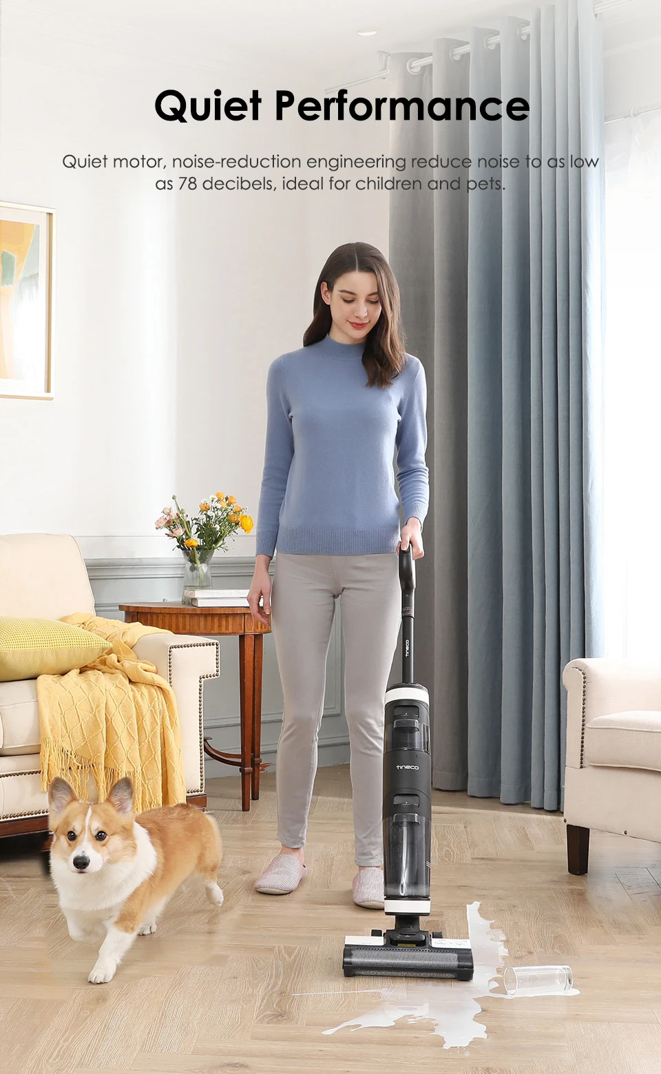 Tineco Floor One S3 Breeze Vacuum cleaner Floor Washer Cordless Wet Dry Electric Mop Self-Cleaning Smart Home Appliance 22 S73d8068c06b44370a17177f13623c72dv Tineco Floor One S3 Breeze Vacuum cleaner Floor Washer Cordless Wet Dry Electric Mop Self-Cleaning Smart Home Appliance